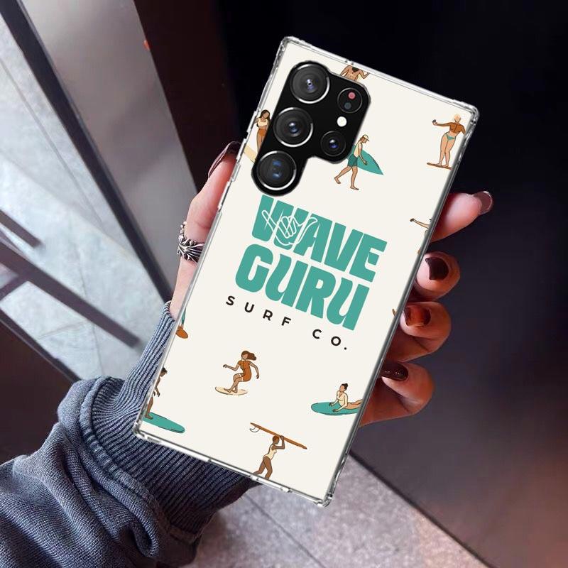 

Surf Board Aesthetic Phone Case For Samsung Galaxy S26 S25 Edge S24 S23 Ultra S22 Plus S21 S20 FE Soft TPU Back Cover Funda Gala Samsung S25 Ultra