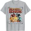 Unisexs Tshirt Fun Dungeonsdragons Inspired Tees Househuunisexs Rpg Parody Game Player Top With Dragon And Wizard Battle Design