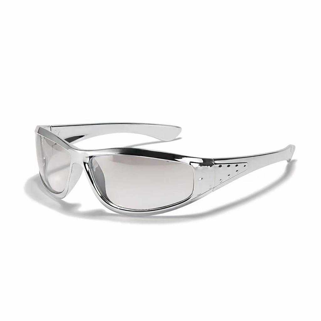 Trend Y2K Steampunk Sun Glasses Glasses Goggle for Ladies Men Classic Sun Eyeglasses Hip Hop Eyewear Trendy Female Eyewear Shades UV400
