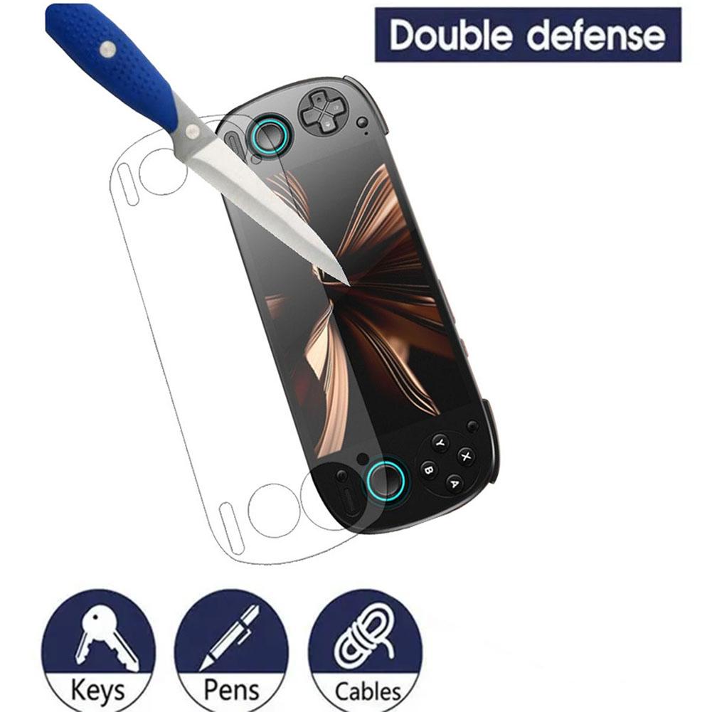 Screen Protector For Retroid Pocket 5 Game Console Accessories 9H HD Anti Fall and Scratch Tempered Glass Film For RP5