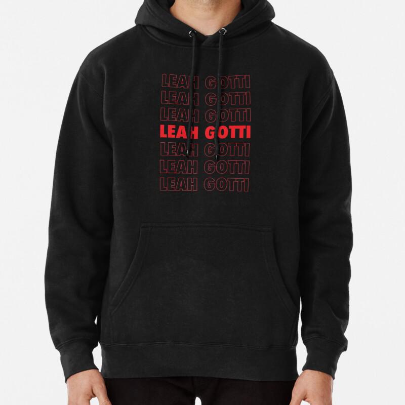 Buy Leah Gotti Hoodies Sweatshirt Men Casual Pullover Streetwear Hip