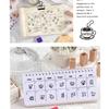 Wood Rubber Stamp Lovely Cats Stamp Animal Stamp Decorative Stamp Cartoon Dogs Stamp