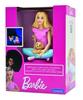 Réveil digital avec veilleuse lumineuse, Barbie en 3D, et effets sonores