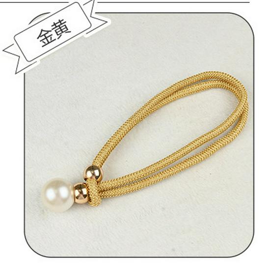 Creative Night Pearl Punch-Free Curtain Tiebacks - Simple Rope Buckle Accessories