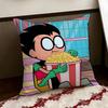 Anime TTeen TTitansS Go Cushion Cover Reversible Soft Durable Pillow Cover Home  Car MultiScene Use for Daily Comfort