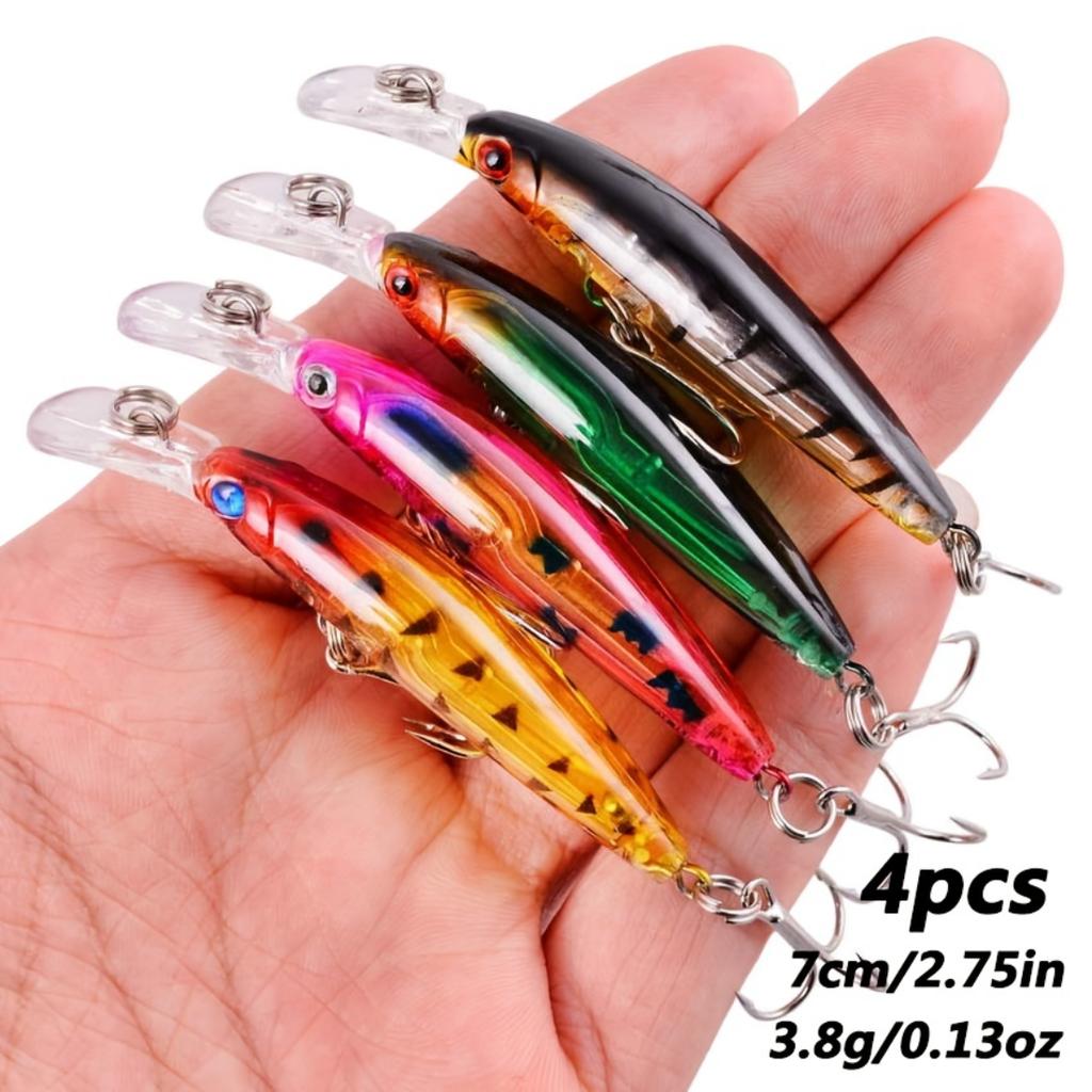 Set di 64 Pz di Esca Premium per Pesca a Spinning, Spinner Realistico che Nuota e Esca a Bolle, Kit Universale di Attrezzatura da Pesca Artificiale per Acqua Dolce e Salata