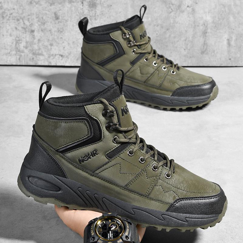 

Уличная обувь для альпинизма большого размера, новая обувь с высоким верхом осень-зима, нескользящая и износостойкая, альпинизм, мужская, для путешествий, для пеших прогулок 47