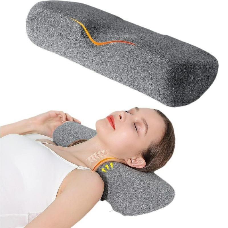 Ergonomic Memory Foam Cervical Pillow Contour Bed Pillow for Side Sleeper Orthopedic Neck Support Sleeping Cushion