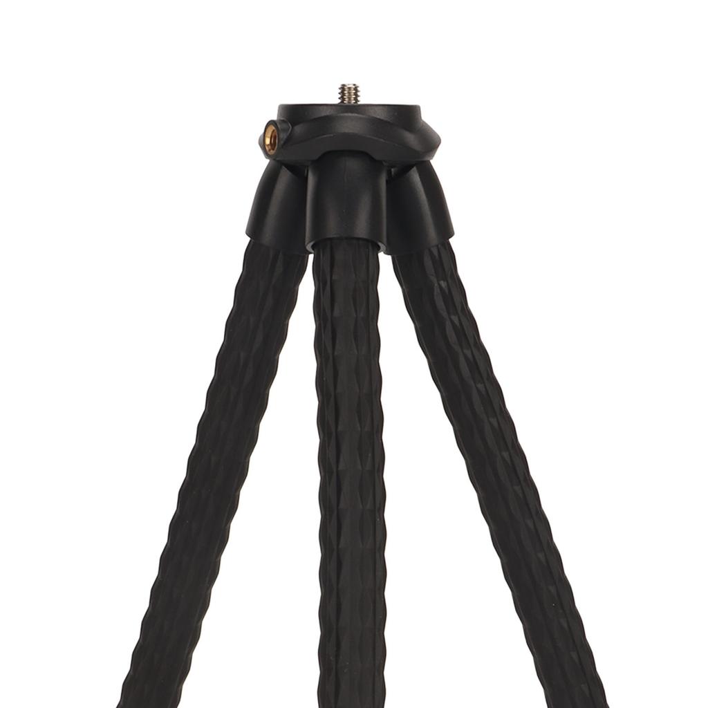 Mini Flexible Tripod Stand Portable Universal BT Camera Tripod with Hidden Phone Holder Cold Shoe