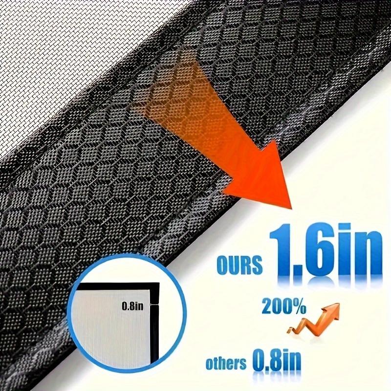 Myggtåligt Andningsbart Magnetiskt Dörrförhänge, med Magnetisk Spänndesign, Lätt att Rengöra Barriären