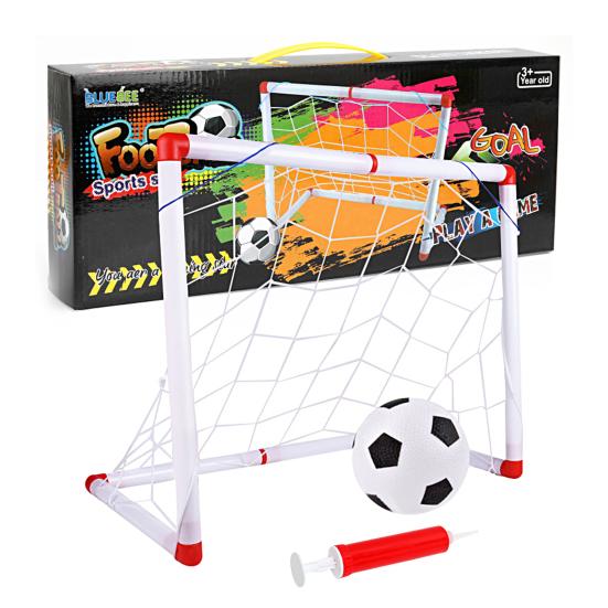 

Yousheng 1 Set Mini Football Toy Portable Folding Soccer Goal Training 56/86/106/120cm Children Soccer Goal Net Ball Pump Post Outdoor Games B