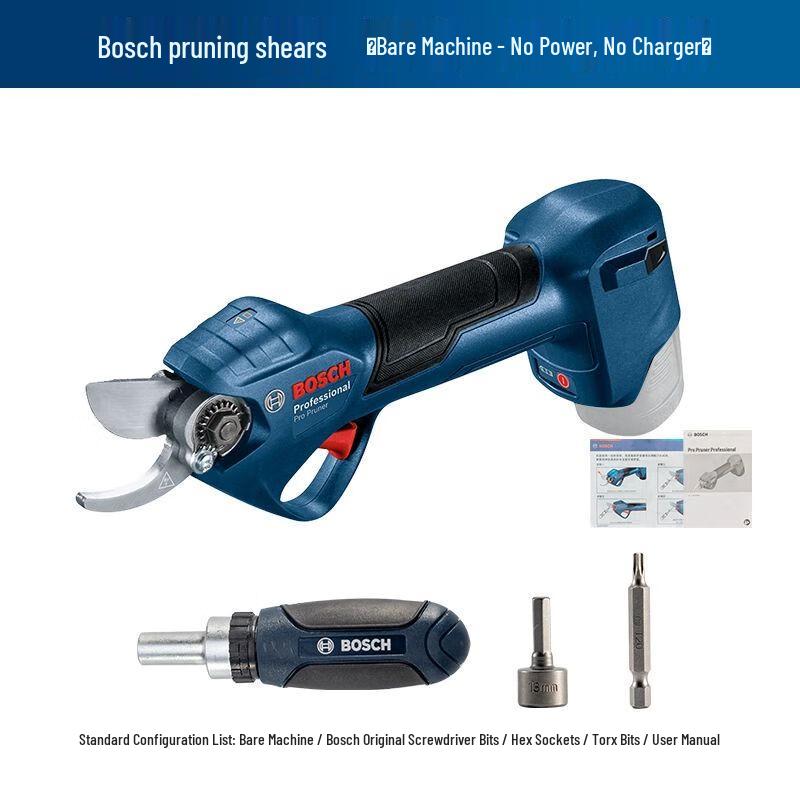 Bosch Cordless Electric Pruning Shears CN plug (adapter included)