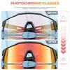 Lunettes de soleil Kapvoe Gold Photochromiques pour Cyclisme Homme Lunettes Mode Vélo de Montagne Vitesse Lunettes Cool Lunettes de Vue Sport VTT Vélo