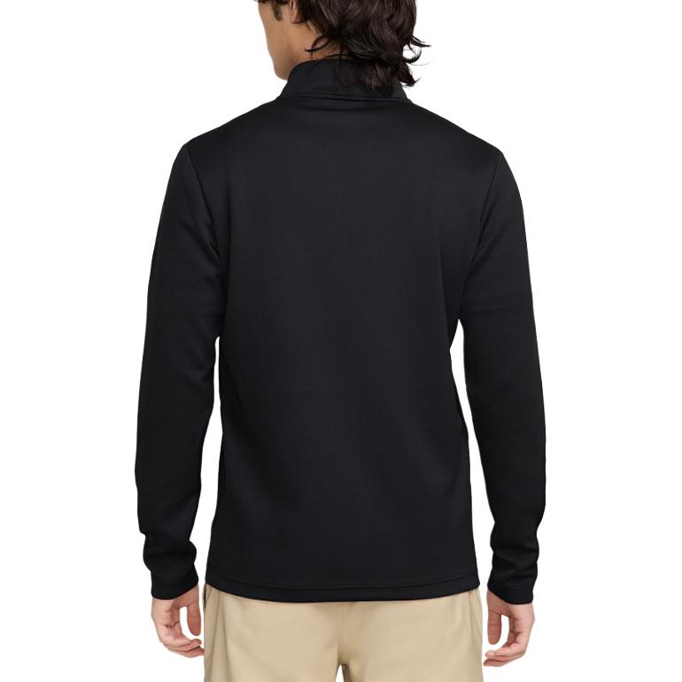 Nike Victory Dri-Fit Therma Flex Logo Pullover Comfortable Fashion Long Sleeve T-Shirt Men Tops Black White FZ7463-010