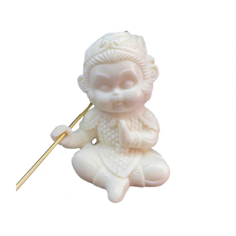 Sun Wukong Wystrój Domu Posąg Sun Wukonga Ręcznie Rzeźbiona Figurka Wukonga z Taguy Wykwintna Rzeźba Wielkiego Równego Niebu na Biurko