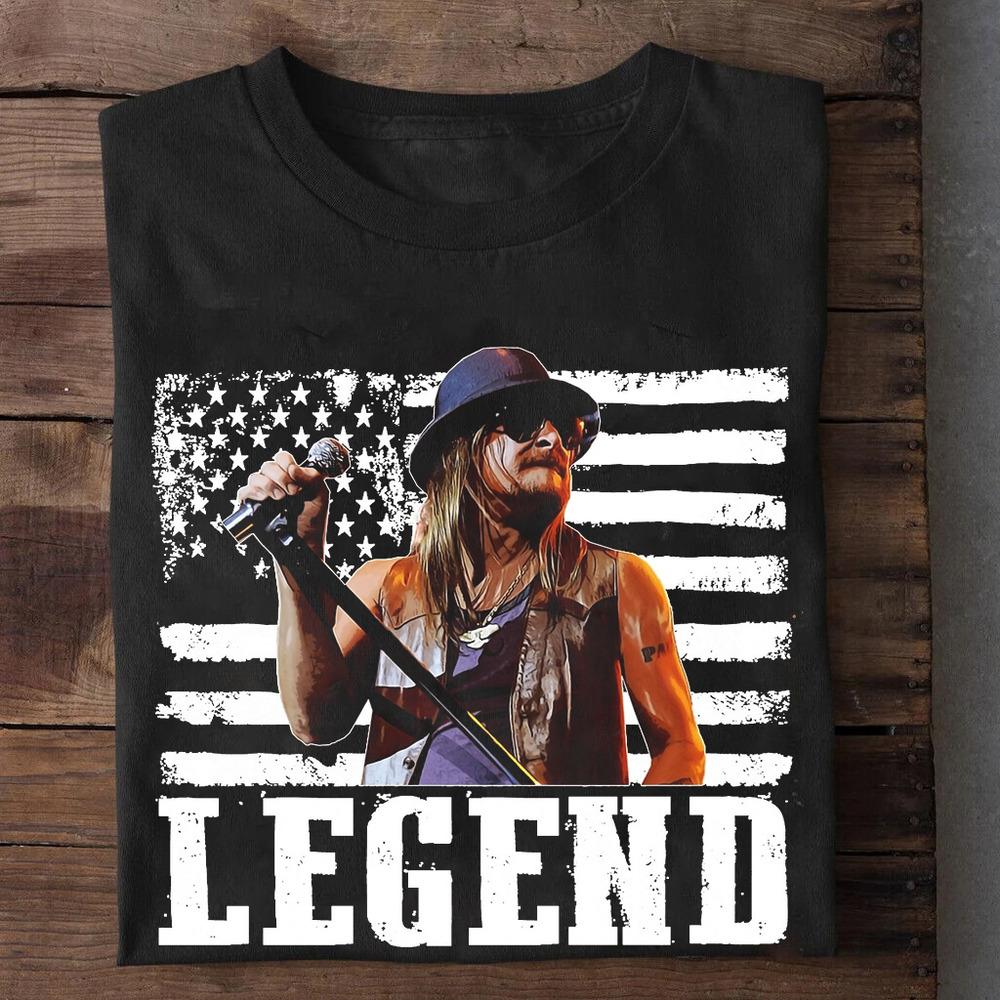 Kid Rock Legend Shirt Gift For Fan Black Size S-5XL Unisex Unisex T-Shirt S