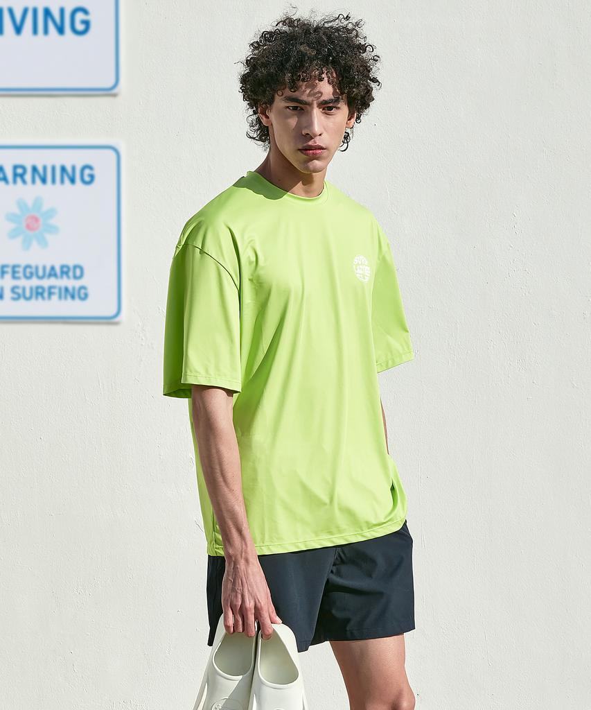 Leijibi Cooling Daily Loose Fit Short Sleeve (Running Gym Wear Workout) Top W 4 Colors (B Type)