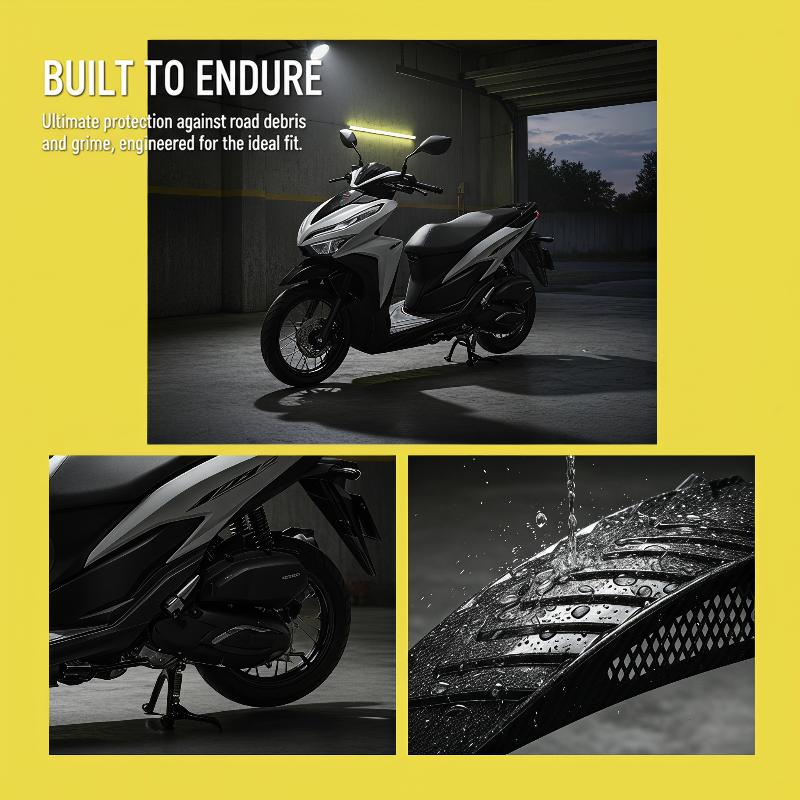 Rear Tire Hugger Click 125I 150I V1/V3/V2 Black Hollowing For Motorcycle Accessories Mud Gua