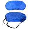 Benda per occhi da donna semplice e alla moda, maschera per gli occhi per il sonno in pura seta, copertura ombreggiante imbottita, aiuto per il relax da viaggio