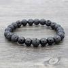European 2021 Hot-Selling Lava Stone Yoga Bracelet