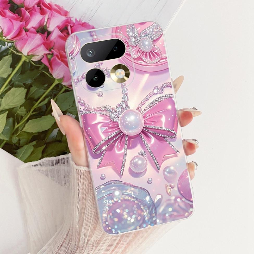 6.78'' For Realme 16Pro RMX5121 RMX5120 Case For Realme 16 Pro Cover Fashion Butterfly Cute Cat Cool Painted Soft Phone Casing