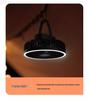 Portable Camping Fan with Tripod, Long Battery Life, Dual-Use Hanging or Standing, Large Wind Power, and Night Light