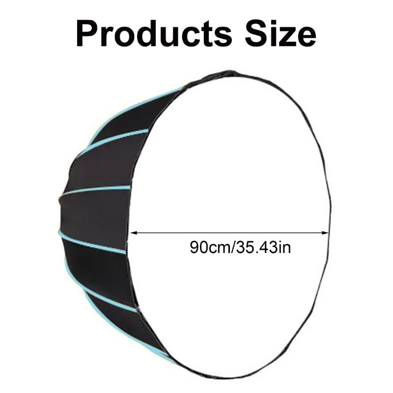 60cm Parabolic Softbox For Studio Lights, Mount With Honeycombs Grid  Photo Studio Equipment Light Box