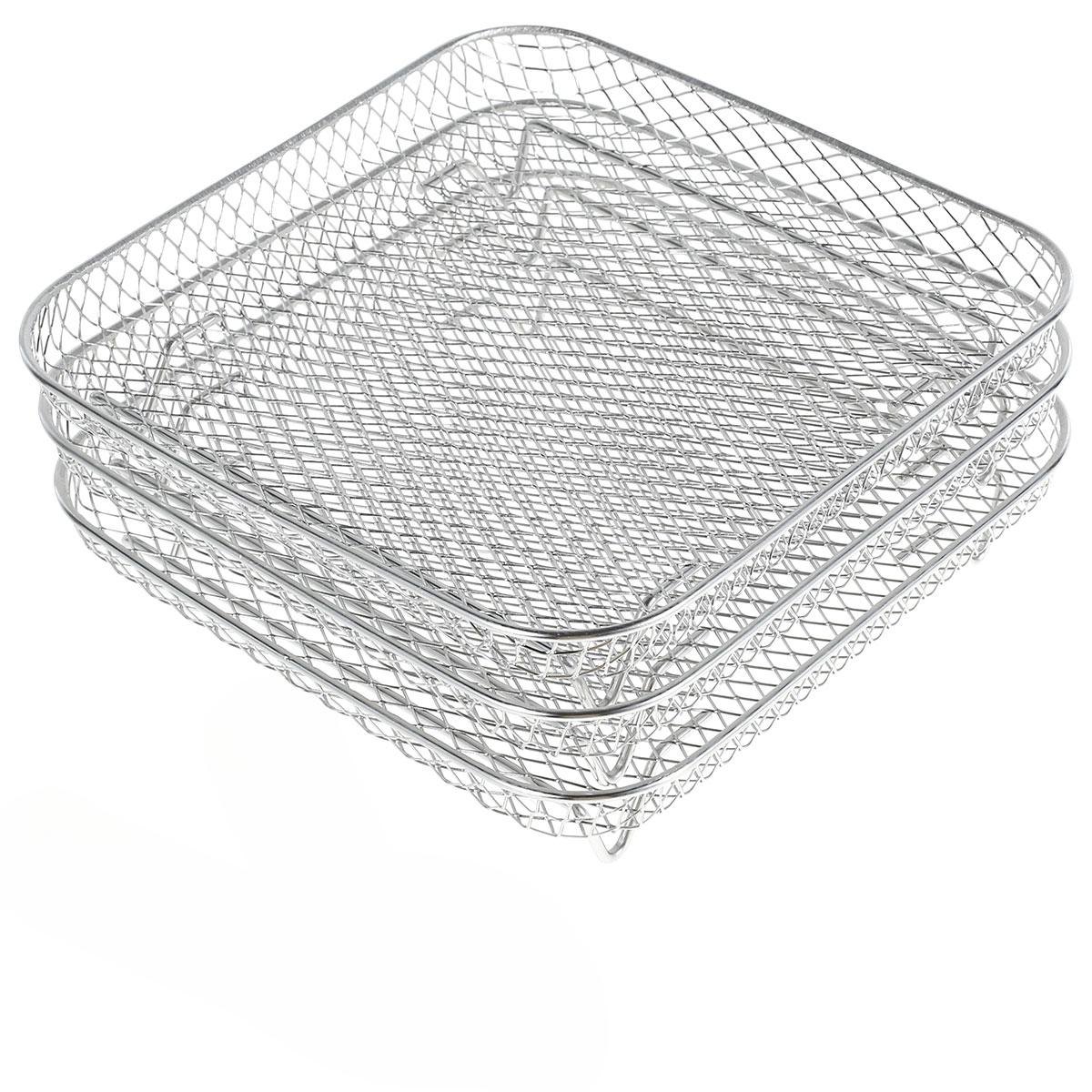 

Решетка для фритюрницы из нержавеющей стали Поднос для варки на пару Аксессуары для фритюрницы Противень для выпечки Гриль для барбекю Решетка для жарки Кухонные принадлежности