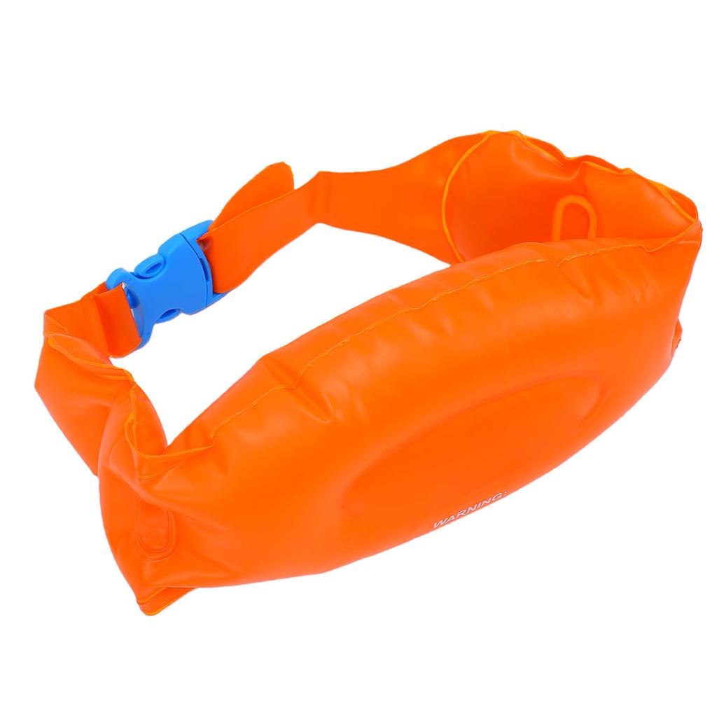 PVC Inflatable Swim Belt Adjustable Flotation Swim Belt with Secure Buckle for Pool