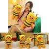 Bear Butter Brown Bear Bee Cartoon Stuffed Plush Doll Pillow Gifts Ornaments