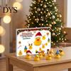 Festive Box Duck Advent Calendar 2026, 24 Day Christmas Countdown with Funny Desk Accessories Pcs Bath Toys, Holiday Gifts for Kids Toddlers