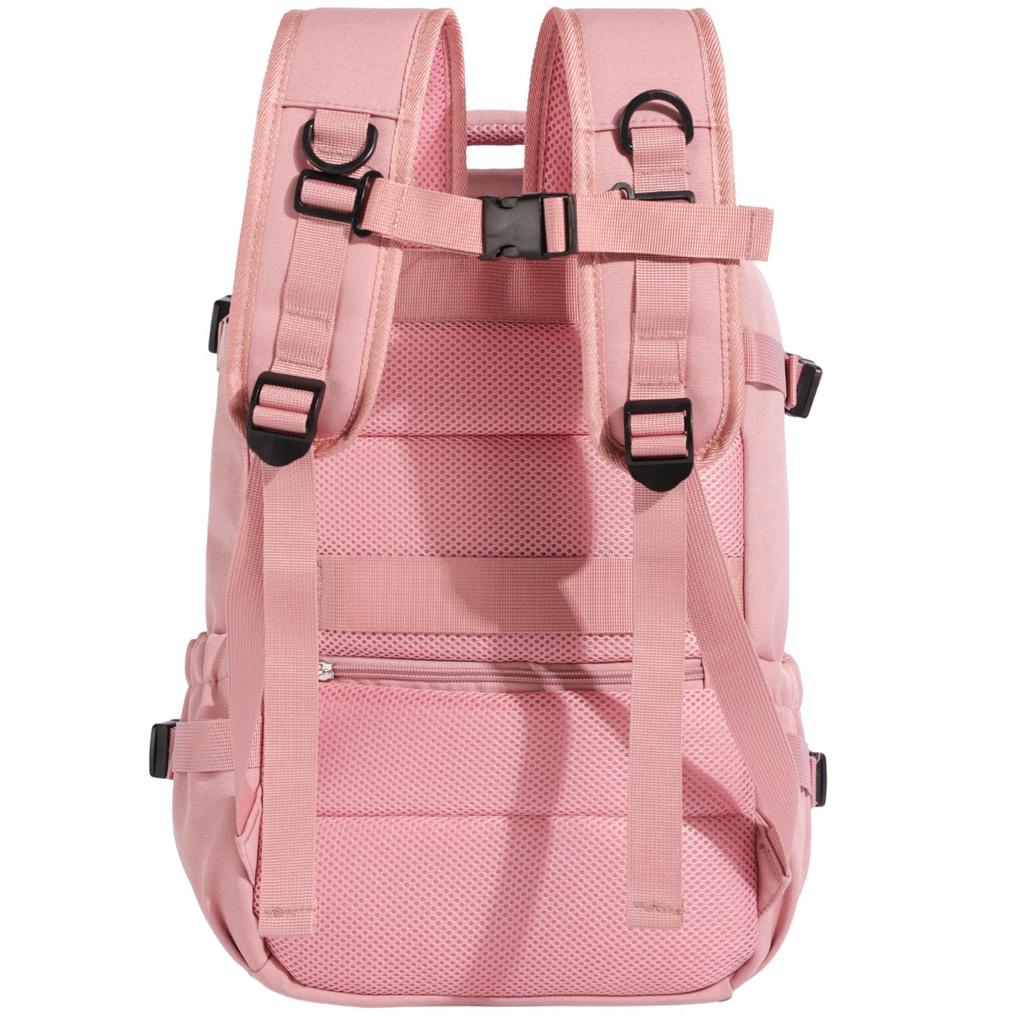 Wings Cabin Backpack Ryanair and Wizz Air Hand Luggage, Lightweight Travel Backpack Pink