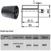Double Row Nylon Support Wheel for Conveyor Systems