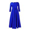 Summer New Fashion Plus Size African Dress Women's Tie Waist Maxi Dress for Women D3171