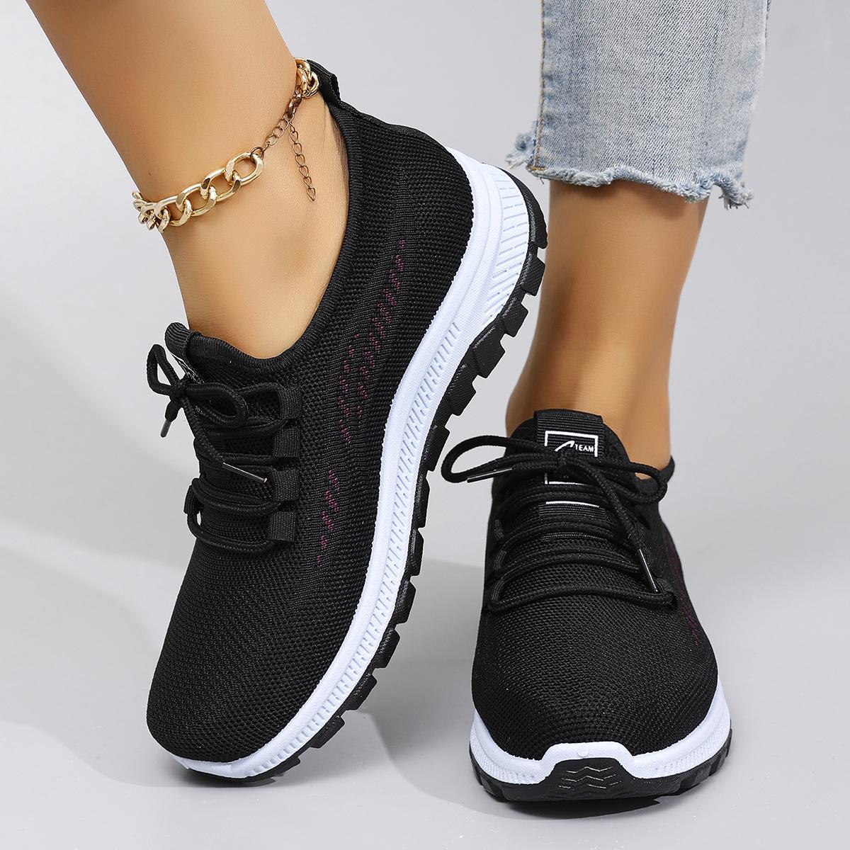 Dames zomer ademende mesh platte schoenen damesschoenen casual sneakers schoenen, uitverkoop gratis verzending 37 brown