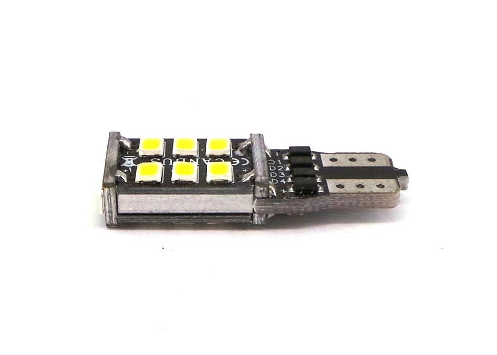 4 Pcs LED Bulb T10 W10W 10-18V 560lm CANBUS Off-Road