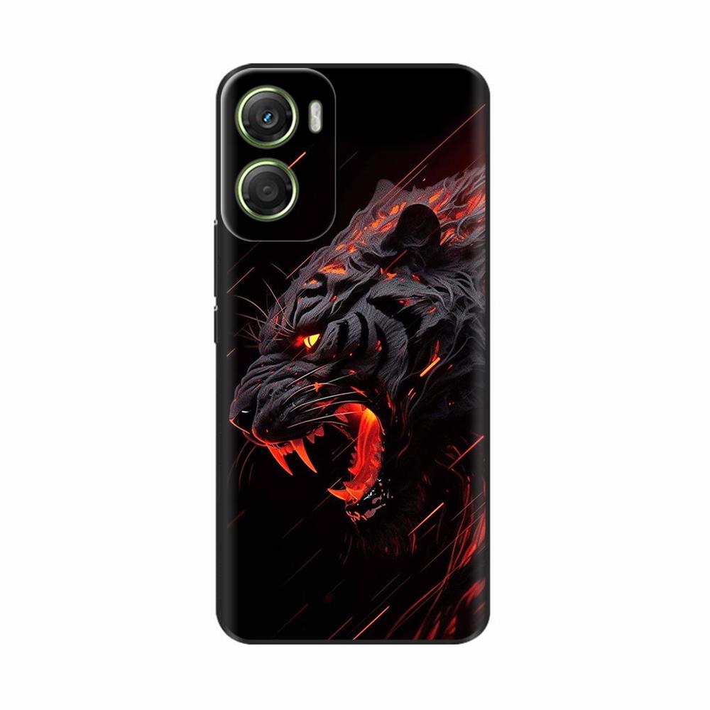 Per Motorola Moto G06 Custodia Carina Dinosauro Cartone Animato Copertura Morbido Silicone Custodie per Telefono per Moto G06 Custodia Power Antiurto TPU Coque