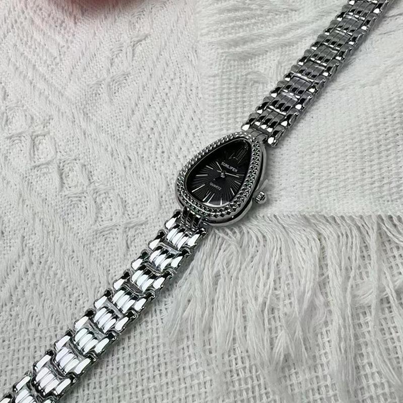 

Часы-змея для женщин, женские часы, кварцевые наручные часы, модные женские платья, ювелирные изделия, серебряные, золотые часы, Relogio Feminino