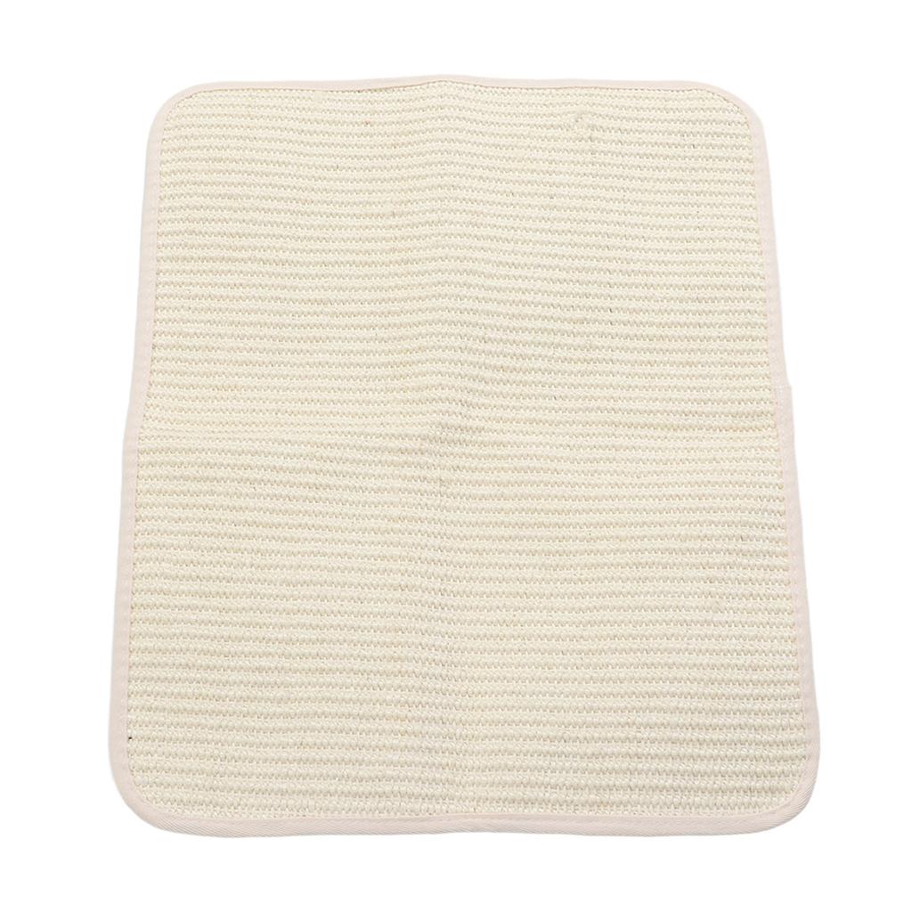 Sisal Cat Scratcher Mat Furniture Protection Firm Install Cat Scratching Pad for Couch Sofa Short