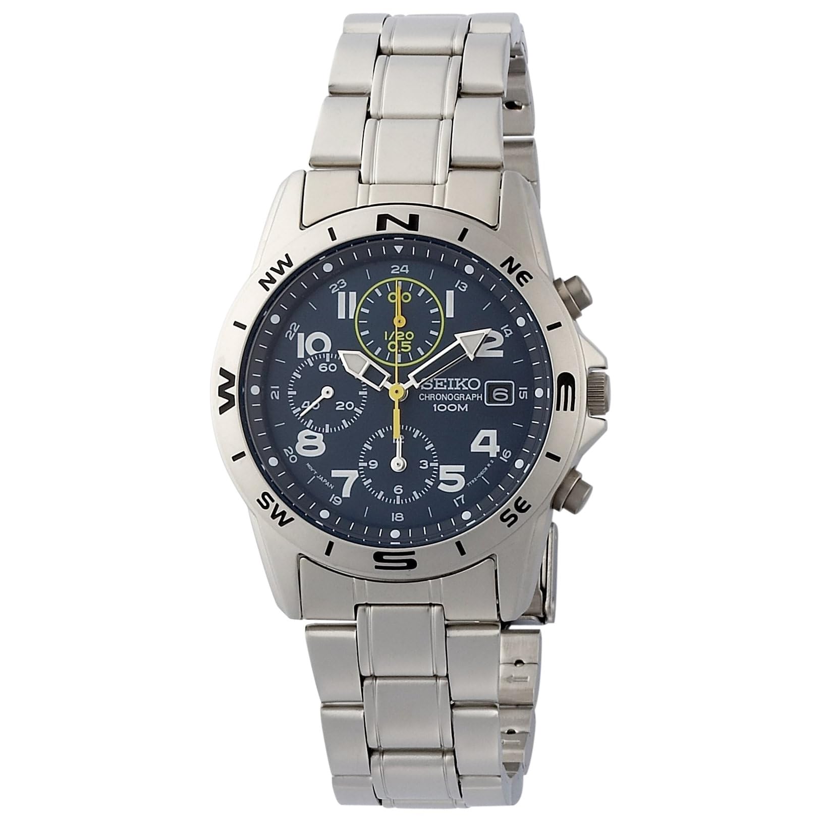 [Импорт Seiko] Часы SEIKO, Импортированы из-за рубежа, Модель SND379P, Мужские gray