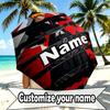 Custom Name Personalized BLEACH Print Umbrella, Auto Open Close, 8‑Rib Sturdy Frame, Commute Camping Hiking Use, Birthday Gift