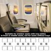 Kids Airplane Bed Polyester Toddler Airplane Seat Extender Portable Children Footrest Hammock Travel Essentials for Car Airplane