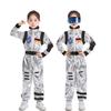 Halloween children astronauts wandering the earth, spacesuit onesie carnival cosplay costumes
