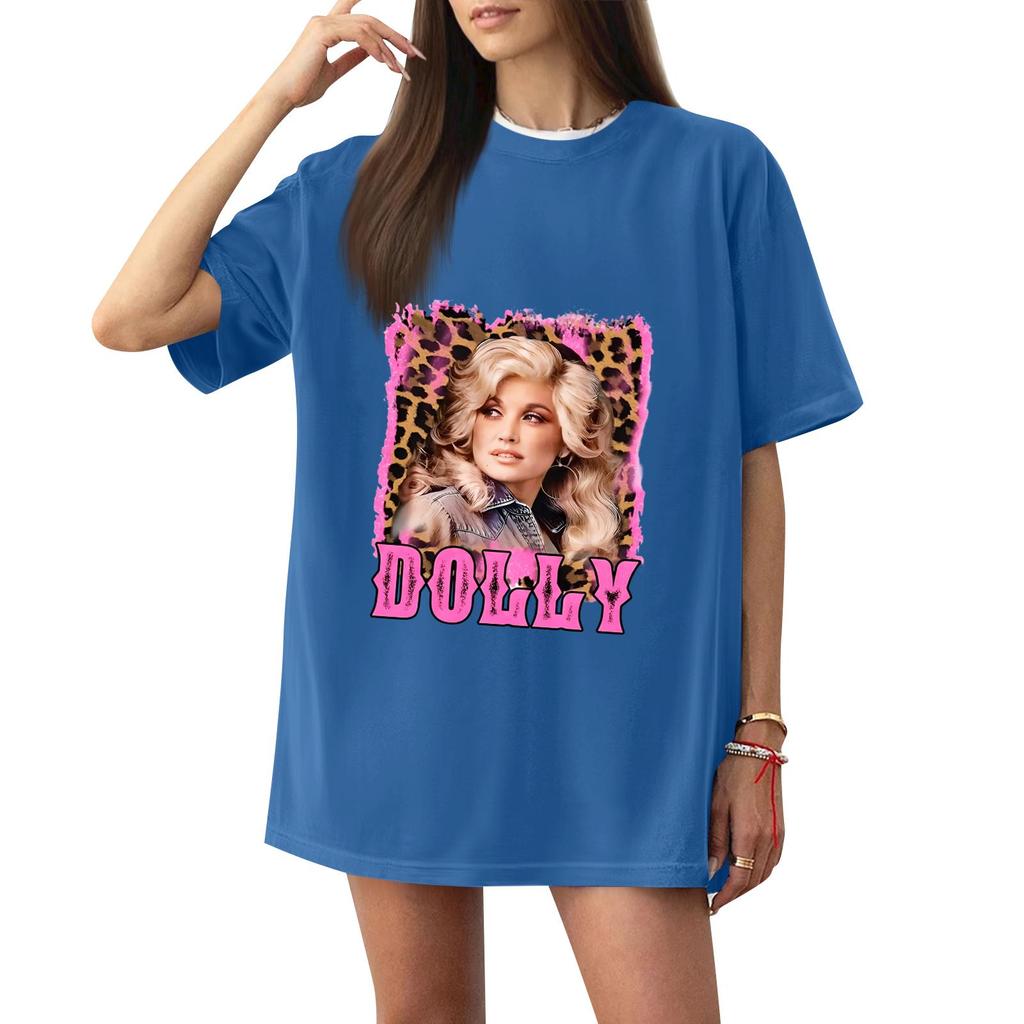 Women's Casual Letter Print Short Sleeve T-Shirt