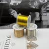 100M Color-Safe Copper-Clad Steel Alloy Jewelry Wire for DIY and Beading