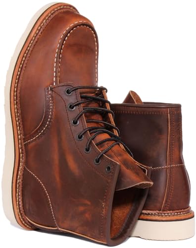 RED WING SHOES 1907 Men's Brown Boots, US Size 9 (27 cm), D