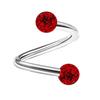 Stål Nese Ring Piercing Lepper Ring Lip Studs Twist Tragus ørering Stud Twist Helix øredobber