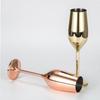 Elegant Gold Silver Stainless Steel Champagne Glasses Cocktail Glass Goblet Best Gift For Wedding Party Birthday Party Christmas