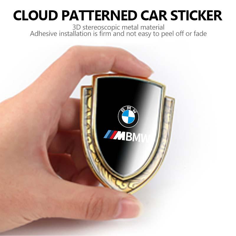 3D Auto Stickers Metal Logo Emblem Sticker Decal Car Styling For BMW M Performance E36 E46 E60 E90 E91 E92 E93 F30 F20 Rlvm06