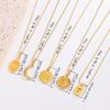 Stylish Colorfast Gold-Plated Titanium Steel Necklace